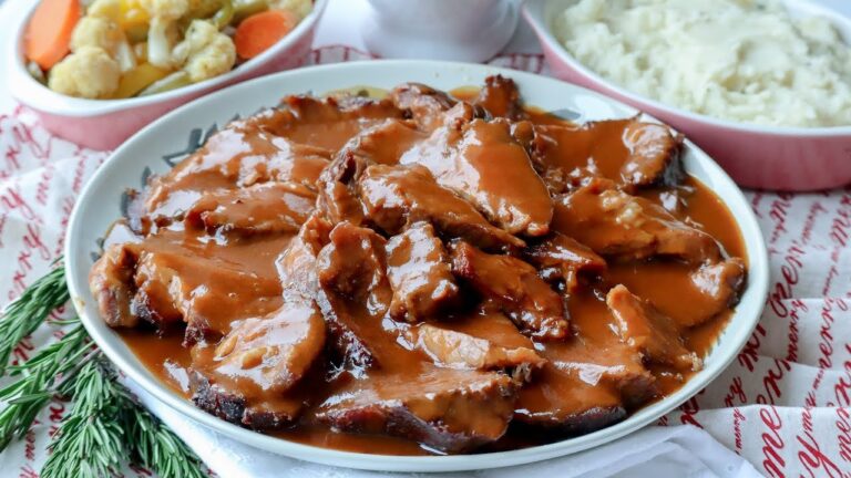 cerdo con salsa agridulce