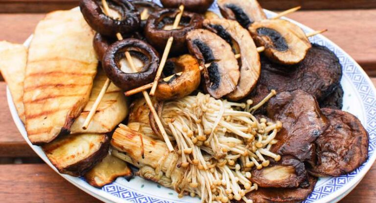 brochetas de setas