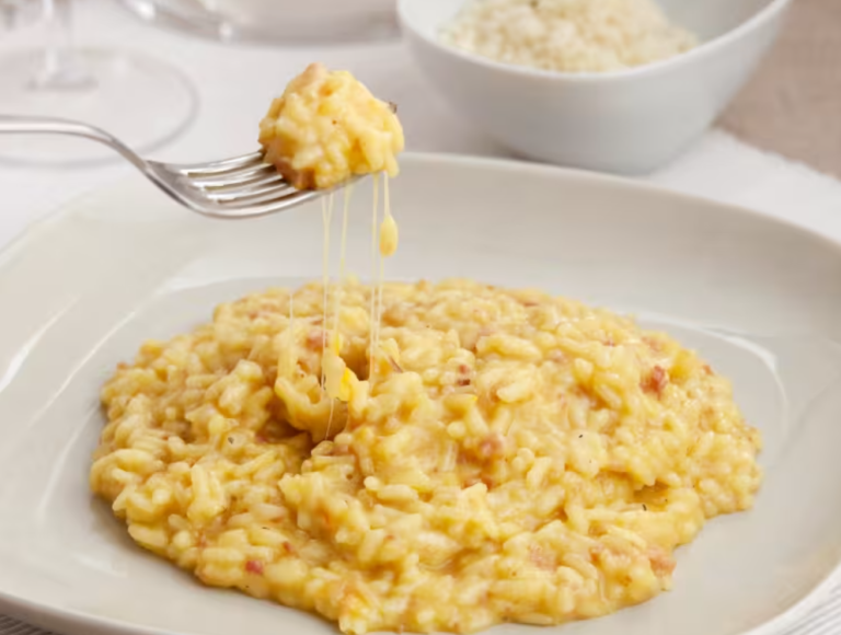 Plato de risotto