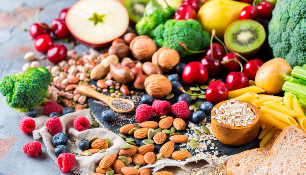 Alimentos con fibra