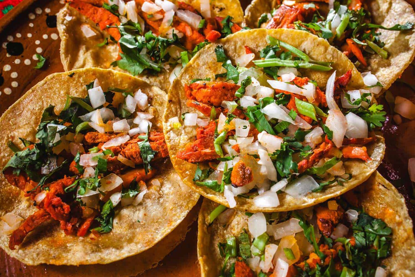 Platillos del mundo tacos al pastor