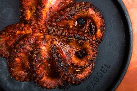 Pulpo a las brasas