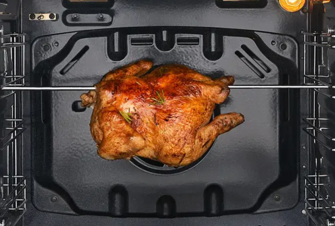Pollo rostizado en casa